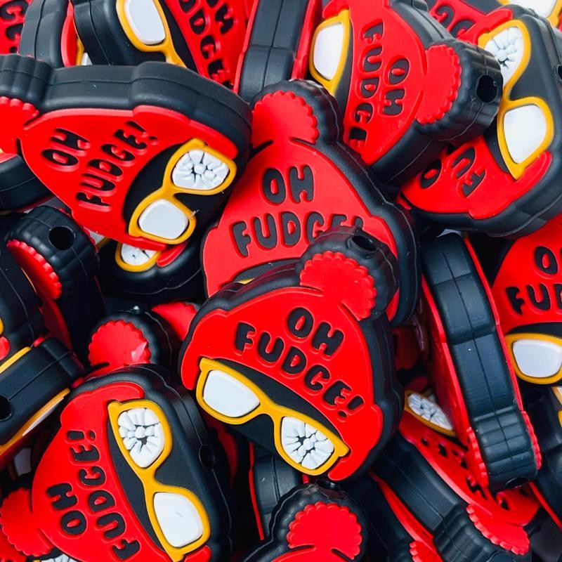 Oh Fudge! Silicone Focal Beads | Christmas Beads