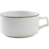 Minoru Pottery Solo Soup Cup, Off White