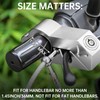Windance Heavy Duty Solid Handlebar Lock + Helmet Combo Lock