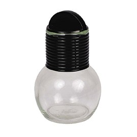 Winco Glass Hottles with Plastic Lid, 10-Ounce