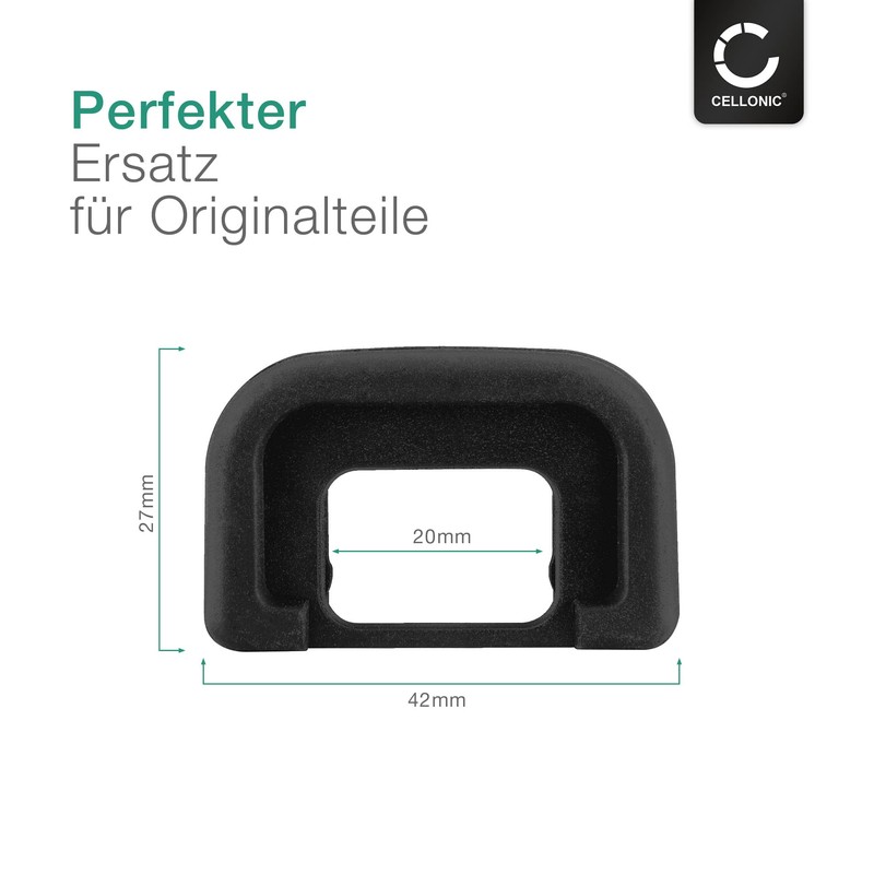 CELLONIC® EP-1 Viewfinder Eyecup: Replacement for Pentax K-70 K-m K100D