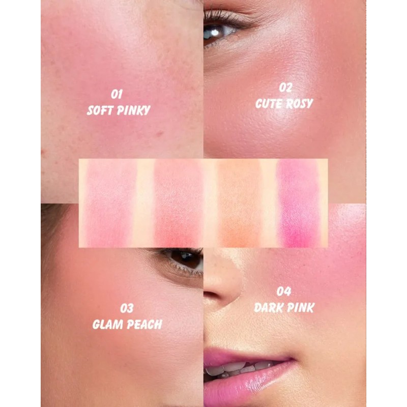 Rubor Jelly Tint Ultramo Blush Alta Pigmentación Multiusos Tono Del
