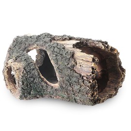 JOR Betta Log Hideout Décor, Essential for Bettas and Multi-fish Tanks, Ends Fish Bullying, Adds Beauty, Mystery, and Many Benefits for Your Fish, Fin-friendly, Biophilic Betta Fish Tank Decor