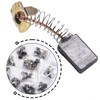 60Pcs Electric Motor Carbon Brushes, 10 Different Sizes Motor Carbon