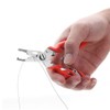 XSAJU Fishing Pliers Stainless Steel Multi-functional Split Ring Removal Needle