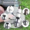UYUYong Set of 4 Rj19Lm Spark Plug Lawn Mower Spark