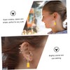 BESPORTBLE 1Pair Versatile Cartoon Bear Earrings for Women Creative Dangle