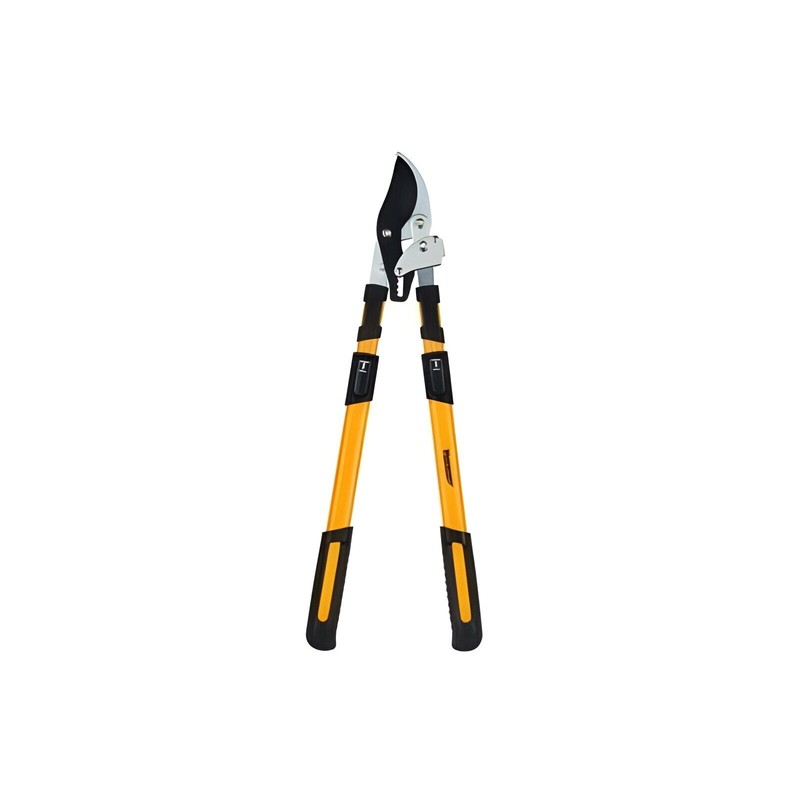 Yardworks Ratcheting Bypass Lopper Telescopic Aluminum Handles Tree Branch Limb