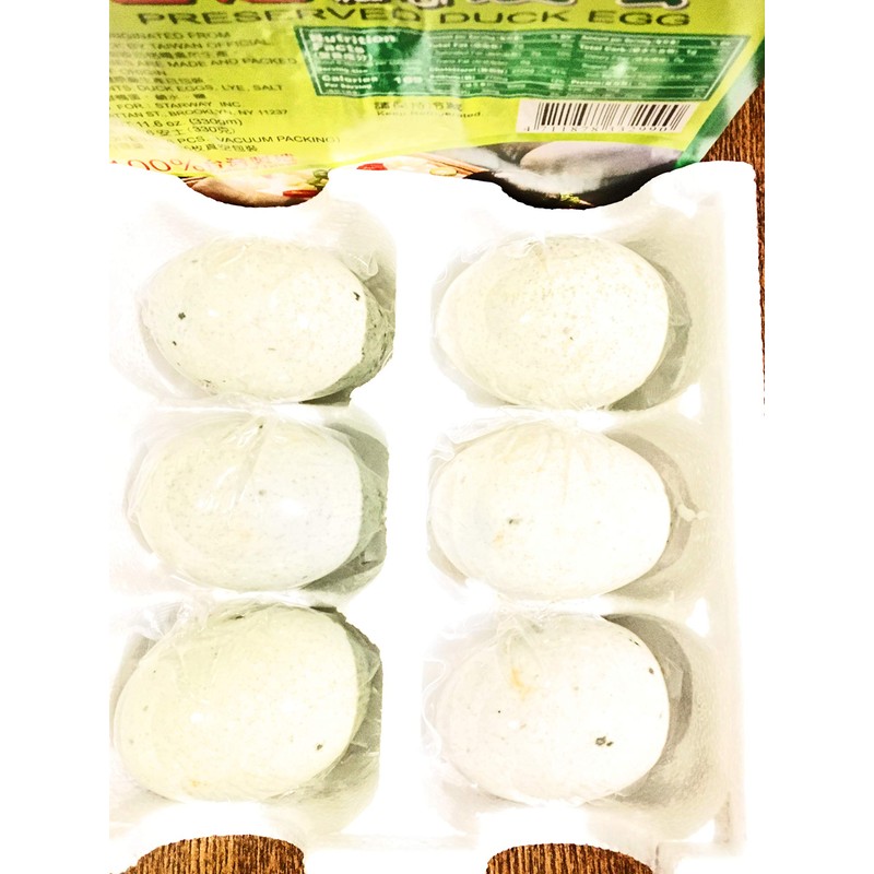 Spring Preserved Duck Egg