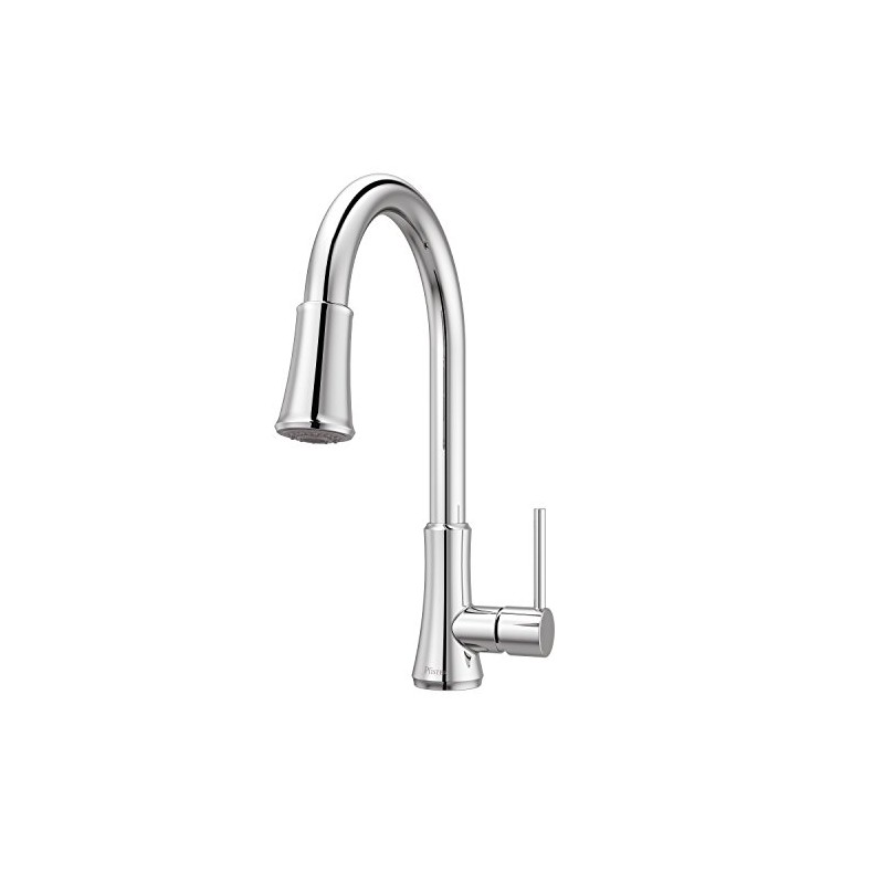 Pfister Pfirst Series Kitchen Faucet with Pull-Down Sprayer, Single Handle,