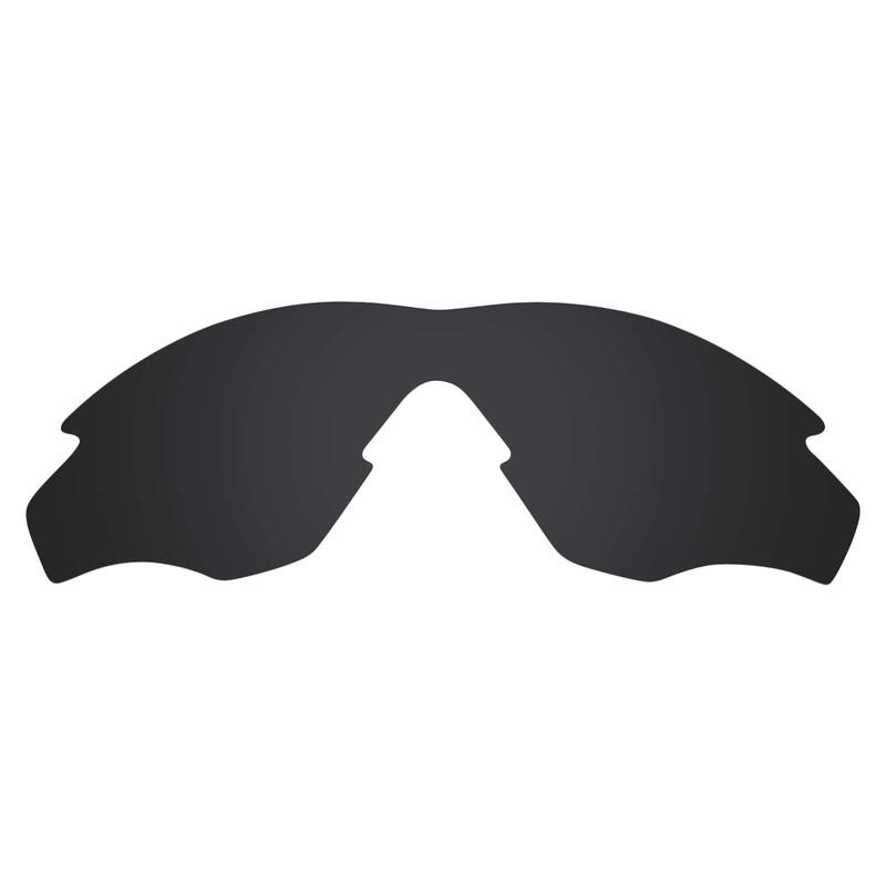 Alphax Stealth Black Polarized Replacement Lenses for Oakley M2 Frame