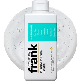 Excuse My Frank Hydrating Toner, Fragrance Free, Vegan, Oligo Hyaluronic Acid & Chamomile, Korean Skincare, Gentle & pH Balancing Face Toner for Oily & Dry Skin, Calming, Pore-Tightening 16.9fl oz