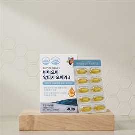 4Life BioE Altige Omega 3 60 capsules, 1 unit, 60 tablets / 포라이프 바이오이 알티지 오메가3 60캡슐, 1개, 60정