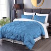 Softport Beddings Pinch Pleated Duvet Cover with 2 Pillow Sham