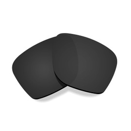 Littlebird4 1.5mm Polarized Replacement Lenses for Oakley Sylas Sunglasses OO9448 - MultiOptions (Dark Black)