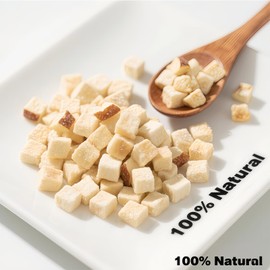 Premium Dehydration Apple Dices 10.6oz (300g) - 100% Dried Apple Slices, No Sugar Added, Crunchy Snack for Yogurt, Baking, Cereal & Recipes