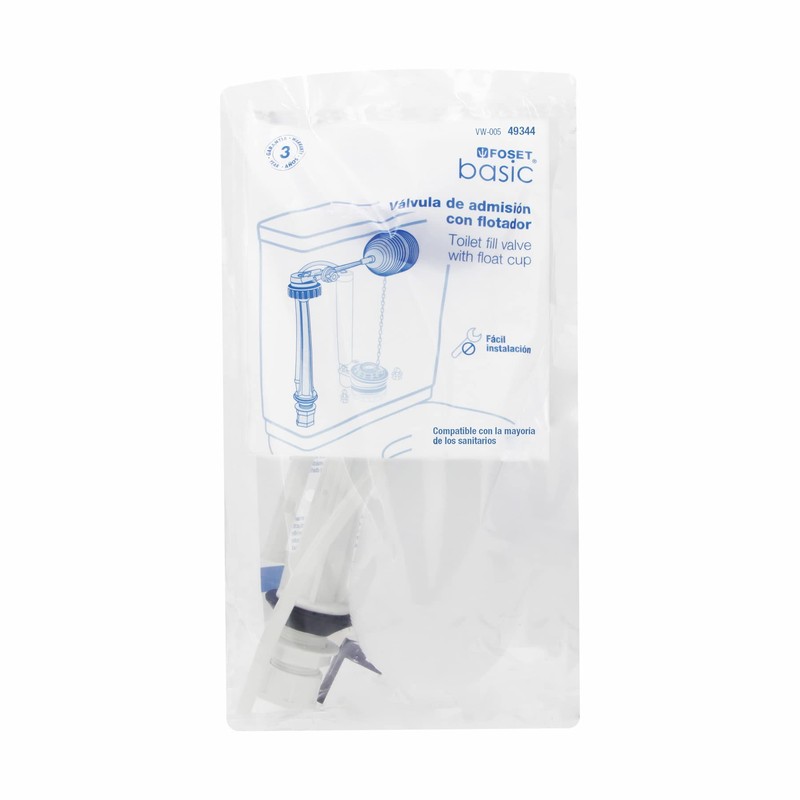 Foset VW-005, Válvula de llenado con flotador para tanque bajo,