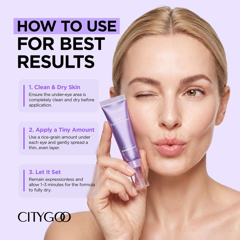 Instant Lift Eye Gel: Eye Firming Cream for Under Eye