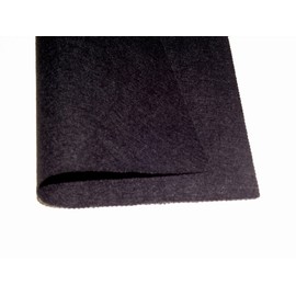 Acrylic Felt Baize Craft/Poker Fabric Material - Black, 1Mtr - 150cmx100cm