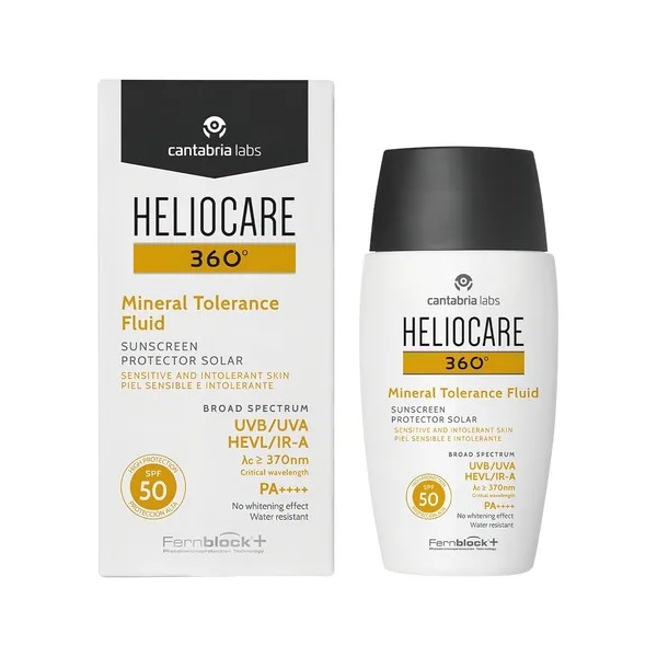 Heliocare 360 Mineral Tolerance Fluid Spf 50+ 50ml