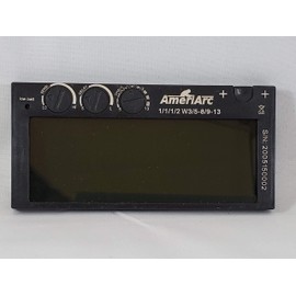 2x4 Auto-Darkening Welding Helmet Lens Variable shade 5-13, Clear Dark Lense, Autodarkening