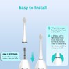 Replacement Brush Heads for Waterpick Sonic Fusion 2.0 - Flossing