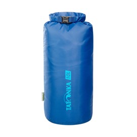 Tatonka Dry Sack 10 L Waterproof Pack Bag with Roll Closure and Buckle Made of Recycled Polyester 10 Litre Volume (Blue)