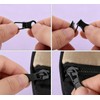 6 Pack Zipper Pull Replacement, Detachable Metal Zipper Pulls Repair
