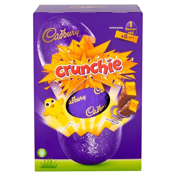 Cadbury Crunchie Easter Egg (2 Bars)