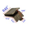 Adjustable Steel Pilaster Shelf Clip Support, Shelving Bracket Clips for
