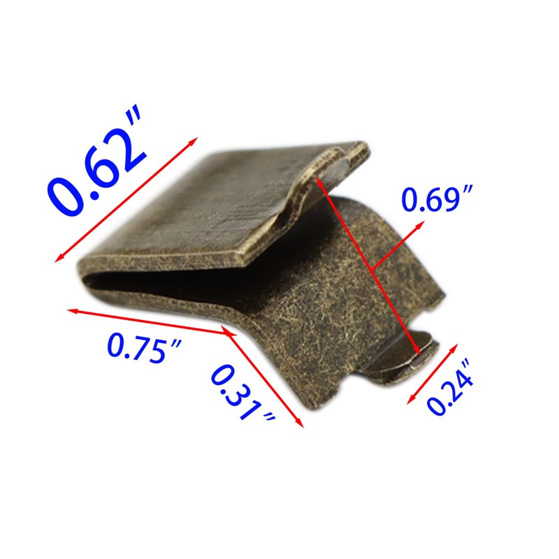 Adjustable Steel Pilaster Shelf Clip Support, Shelving Bracket Clips for