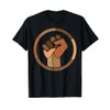 Black History Melanin Fist African Pride Men Women Kids T-Shirt