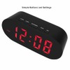 FAMICOZY Simple Easy to Use Digital Alarm Clock,Small Compact,Auto Dim