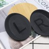 EMSea 1 Pair Black Headphone Replacement Ear Pad with Headband