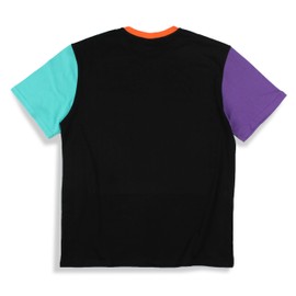 AGORA Color Block Hoodie Mens (Black T Shirt, Small, s)