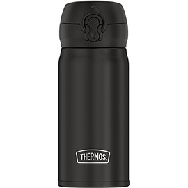 THERMOS 12oz Stainless Steel Direct Drink Bottle, Black