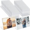 Geelin 100 Pcs Acrylic Picture Frames Bulk 4 x 6