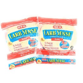 H-E-B Keto Friendly Low Carb, Low Cal, High In Fiber, Flour Tortillas ( 2 Pack )