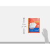 Herlitz Document Wallet - A4 Extra-Strong Polypropylene Film Transparent Pocket