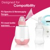 Nenesupply Silicone Baby Bottles Newborn Feeding Bottles Slow Flow Breastfeeding