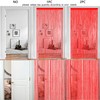 HSYLYM String Door Curtain Window Decoration Room Divider Decoration Single