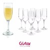 Cristar Juego De 48 Copas Flauta Para Champagne 183 Ml