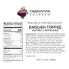 Cappuccino Supreme English Toffee Instant Cappuccino Mix 6 x 2