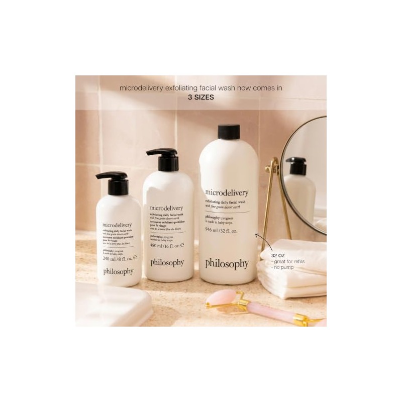 Microdelivery Exfoliating Facial Wash by Philosophy for Unisex - 16
