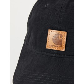 Carhartt Men's Canvas Cap, Black, One Size | Carhartt
