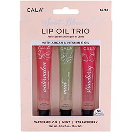 Feel Foxy Trío de aceite de labios: menta, sandía, fresa