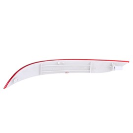 Rear Reflector Red 10 x 1.2 Inch Left and Right Reflector for Rear Bumper for 5 Series E60 E61 520d 520i 523li 525li 530li 2003-2007