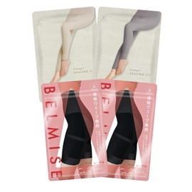 Belmis Summer Pajamas, Diet, Cooling Sensation, Leggings, Compression Tights, Inner, Summer, Loungewear, Beige, High Waist, Girdle Shorts, Overall Grade, Postpartum Pelvic Belt, Corrective Underwear, Bulky Tummy, Posture