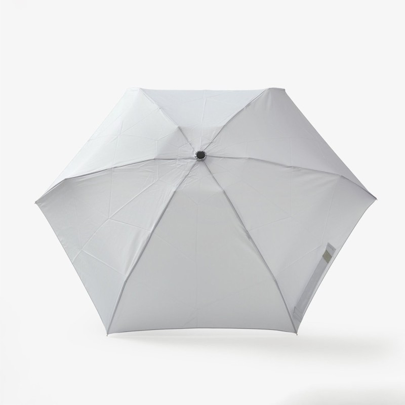 JAJU [JAJU] One Span Size Lightweight 5-Fold Sun/Rain Umbrella_Sky Blue