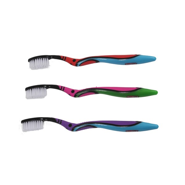 Top Med ETS Smokers Toothbrush Extra Hard (1 Count (Pack
